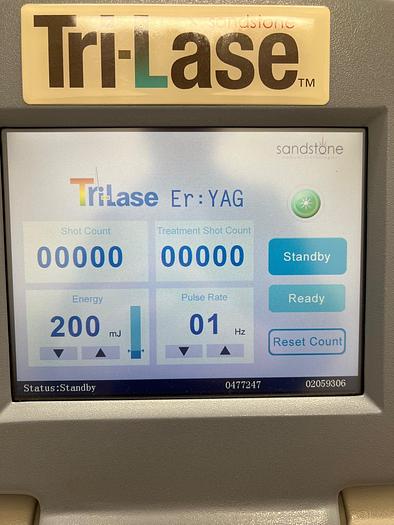 Used Ellman / Sandstone/ Cynosure Tri-Lase w/ 1 and 6 mm Spot Size Erbium YAG 2940nm