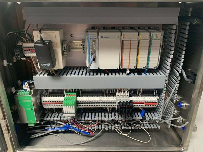 Used Allen Bradley EtherNet/IP Com Adapter w/ Phoenix Contact Quint Power & Enclosure