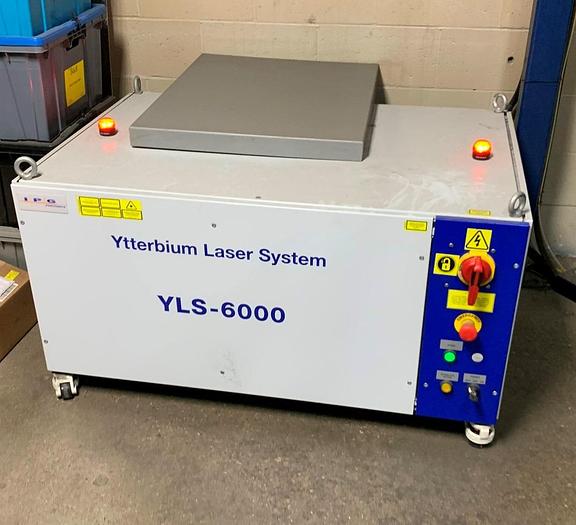Used 157" X 78" HYMSON, 6KW High Effeciency CNC Fiber Optic Laser, New 2019