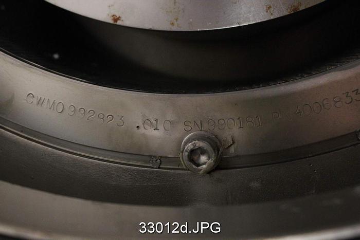 Used Black Clawson 50 Mini Screen, .010" Slots #33012