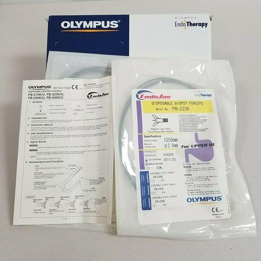 Olympus FB-220K Disposable Biopsy Forceps, (2pcs). OEM & NEW!!!