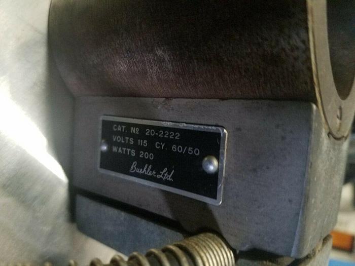 Used Buehler Simplimet Specimen Lab Heater Model 20-2222  1-3/4" ID
