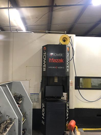 Used 2008 MAZAK Integrex 650HSII 4-Axis CNC Horizontal Machining System