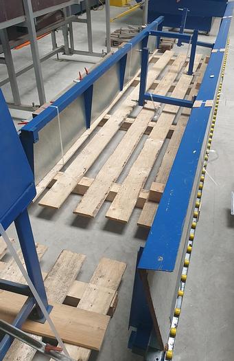 Gebraucht Dichtungseinziehmaschine Schüco 299315 mit Rollenbahnen