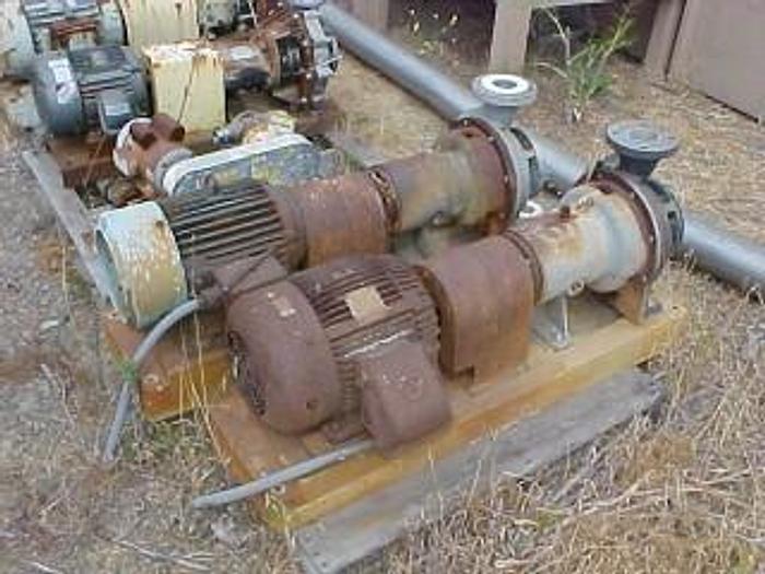 Used Pump, Centrif., 15 HP, S/st, 4" X 3", Wilfley, #S611618