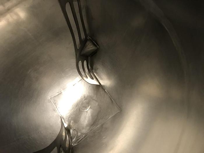 Used GROEN 100 GAL.CUSTOM STAINLESS STEEL ROTATING TILTING MIXING UNIT (#769C)