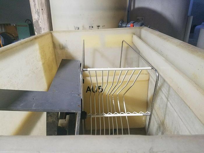 Used Polypropylene Plating Tank 47" long x 26" wide x 27" Deep