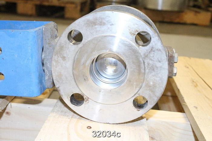 Used Neles Jamesbury R21CB02CCJK 2" V-Ball Control Valve #32034