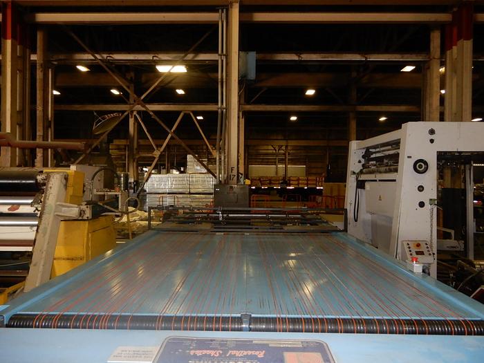 Used 72" ROSENTHAL SHEETER MDL. WA-S-6-EVA WITHOUT UNWIND