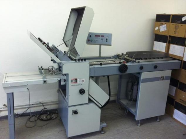 Used Bäuerle CAS 384F pocket folding 2002