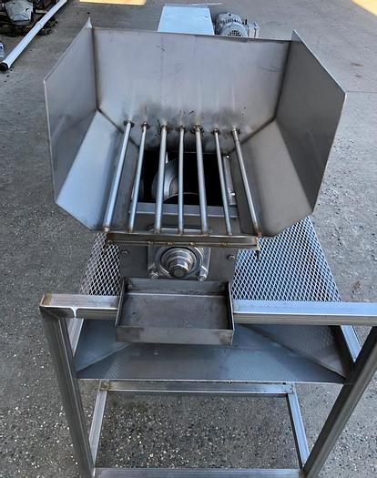 Used Filler, Auger, 8-Head, S/St, Manual Slide Gate, 1 HP #S743786