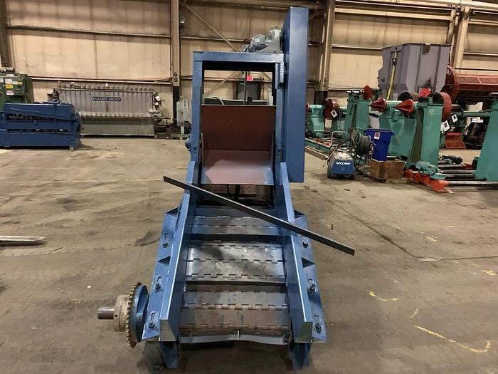 Used MAREN MODEL 60 SHREDDER W/ INCLINE CONVEYOR AND DUMPER