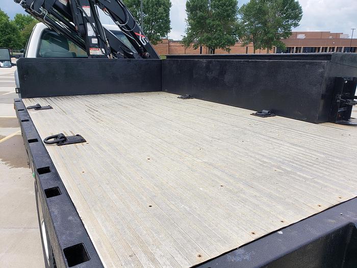 Used LOOK! CLEAN 2011 F550 4X4 HIAB FOLDING CRANE!! BOOM TRUCK F550