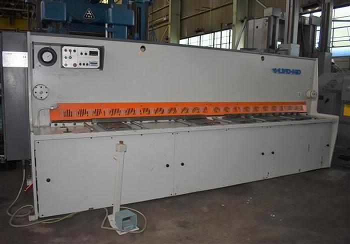 Used 13' X 1/4" LVD-HD HYDRAULIC POWER SQUARING SHEAR
