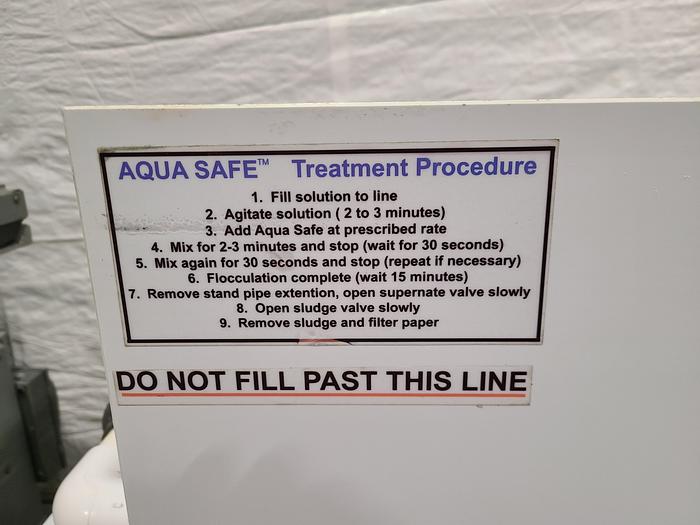 Used Aqua Safe Waste Treatment System