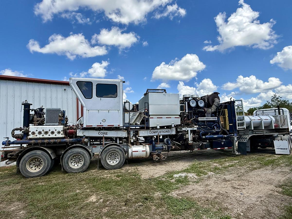 Used 2011 CVA Twin Quintuplex Pump Trailer