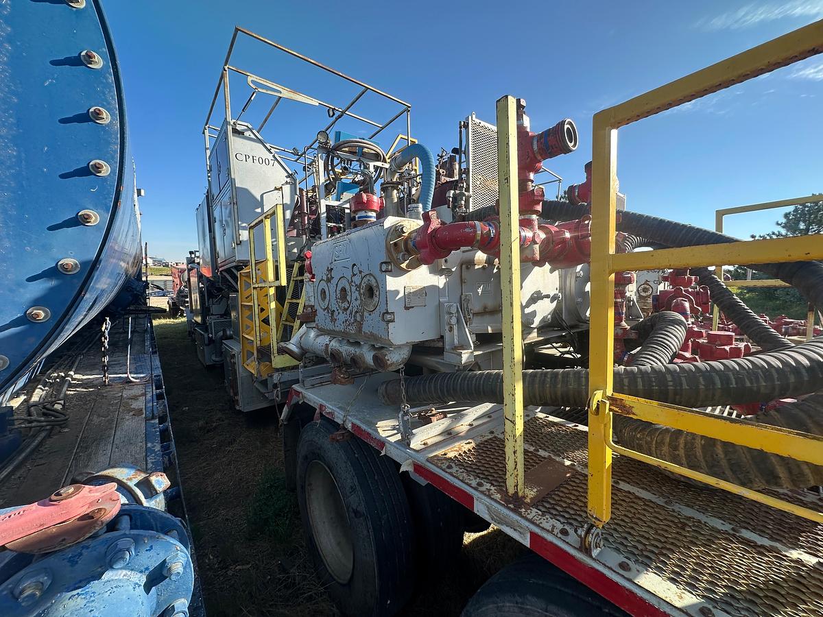 Used 2012 SANJEL TWIN 1200HP CEMENT PUMPER