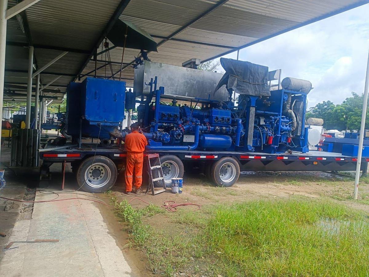 Refurbished 1990 SLB CPS-361 Twin Cementing Skid (6V)