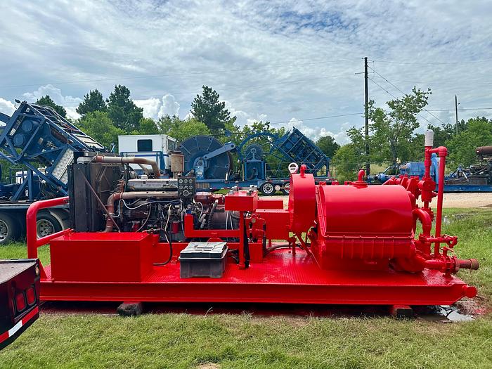 Used 2011 GARDNER DENVER PAH 5K TRIPLEX WELL SERVICE PUMP SKID