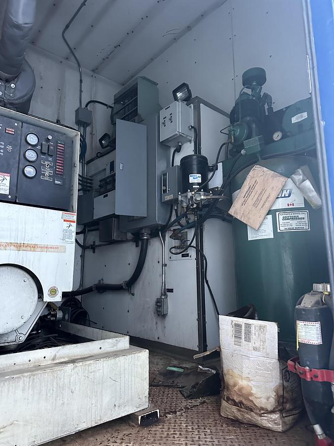 Used 2001 SLB CPS-361 Twin Cementing Skid W/ Arctic Trailer