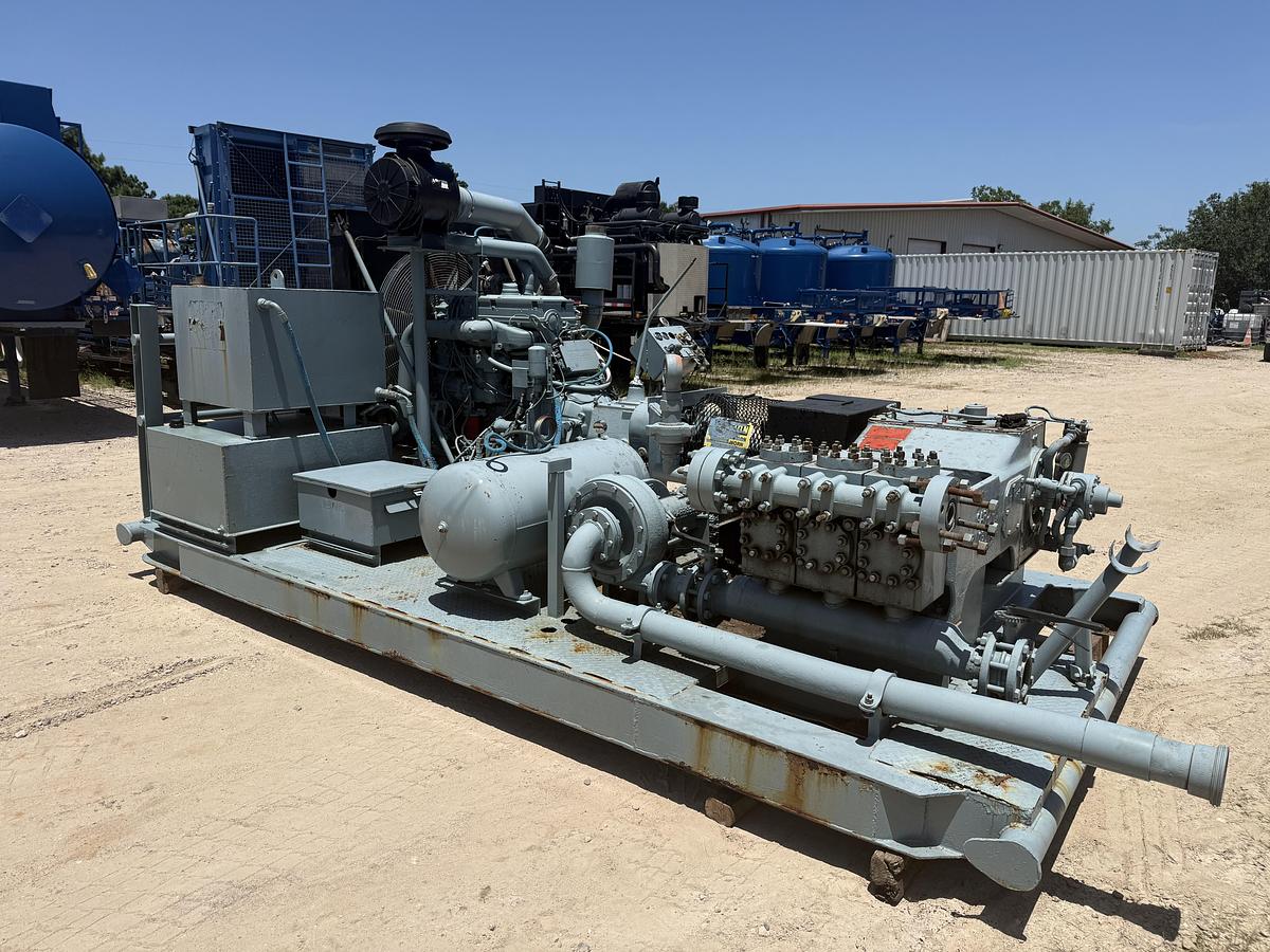 Used Gardner Denver GD TEE "D" Pump Skid