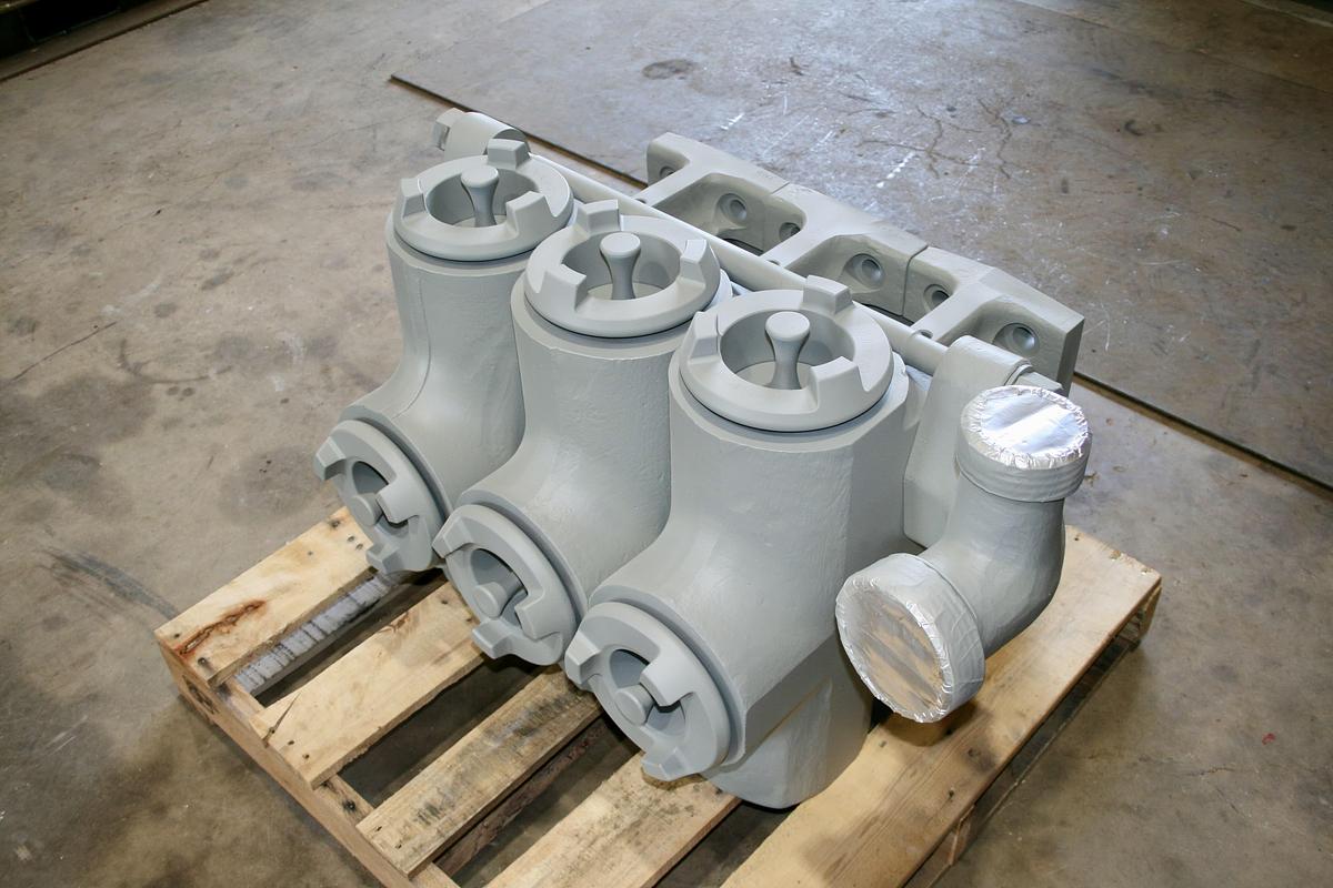Refurbished HT-400 Triplex Pump Fluid Ends