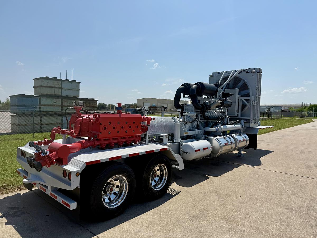Used 2010 IDMS Magnum 1500Q Single Quint Pump Trailer