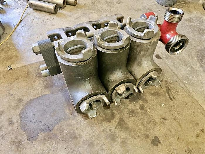 Refurbished Halliburton HT-400 Triplex Pump