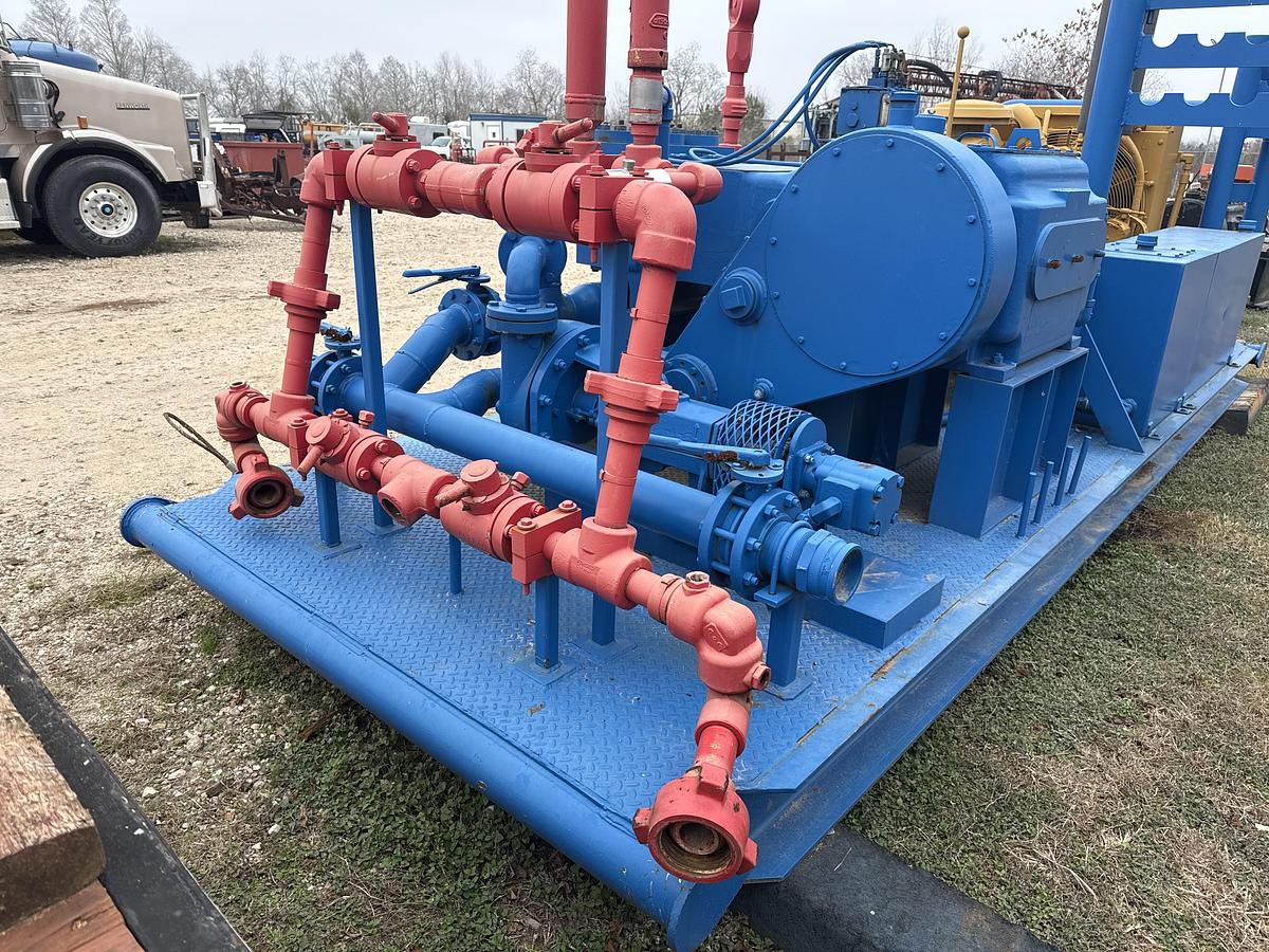 Used 2013 Gardner Denver TEE Triplex Pump Skid