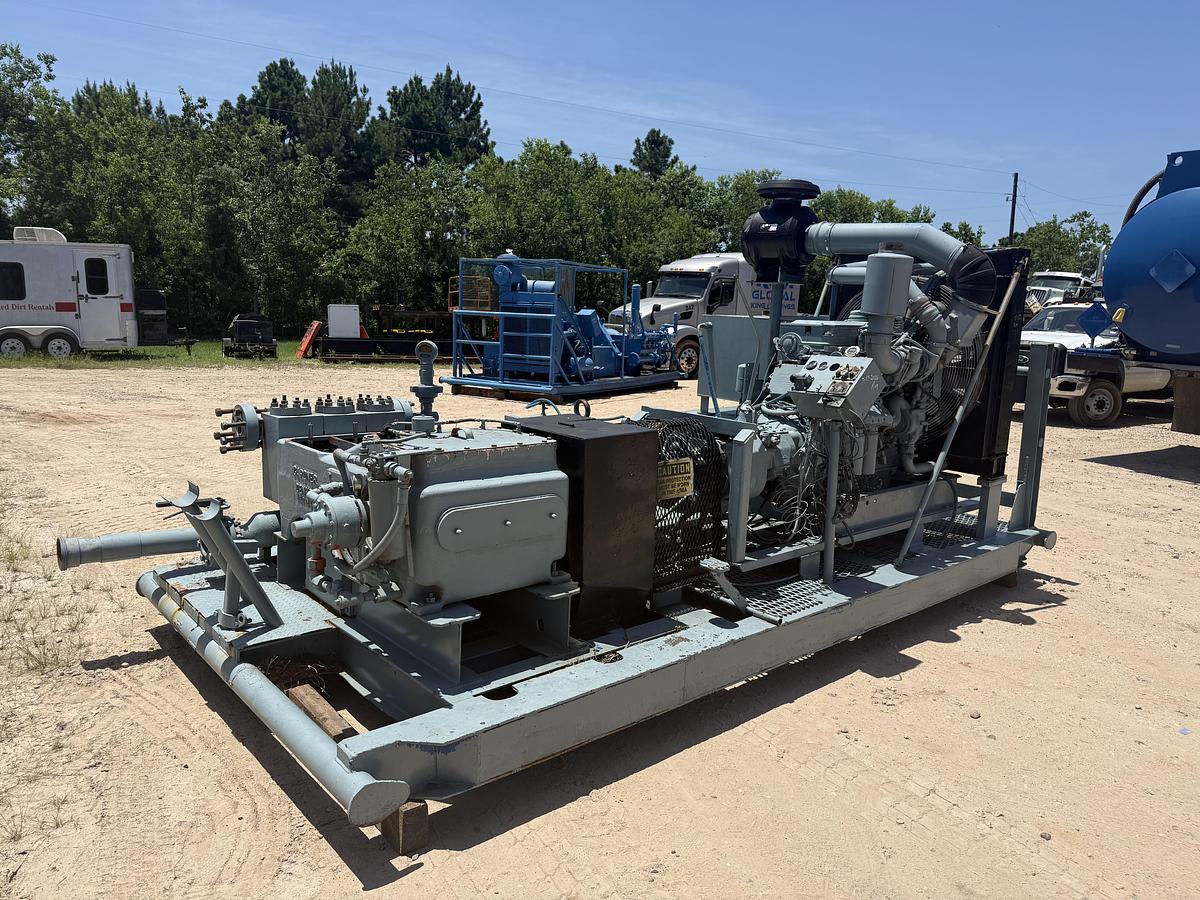 Used Gardner Denver GD TEE "D" Pump Skid