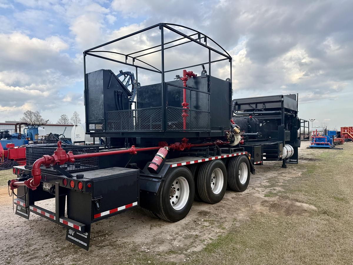 Refurbished 2007 Crown MSI Quintuplex Pump Trailer (2007 Doepker Tri-Axle)