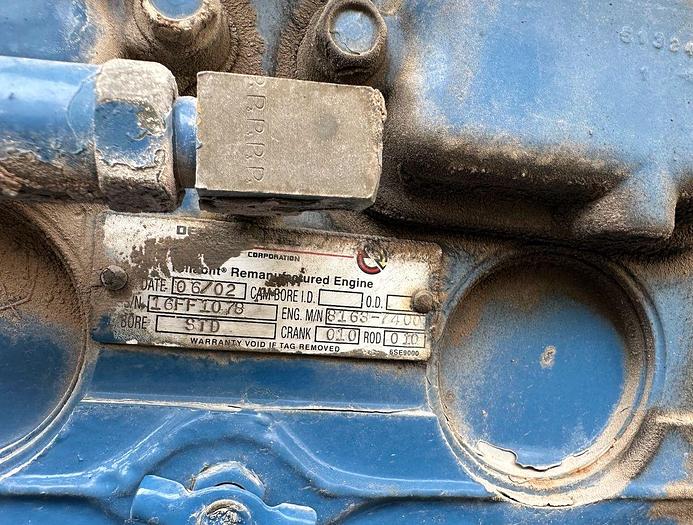 Used 1000HP BJ Single Triplex Acid Pumper (1980 WM)