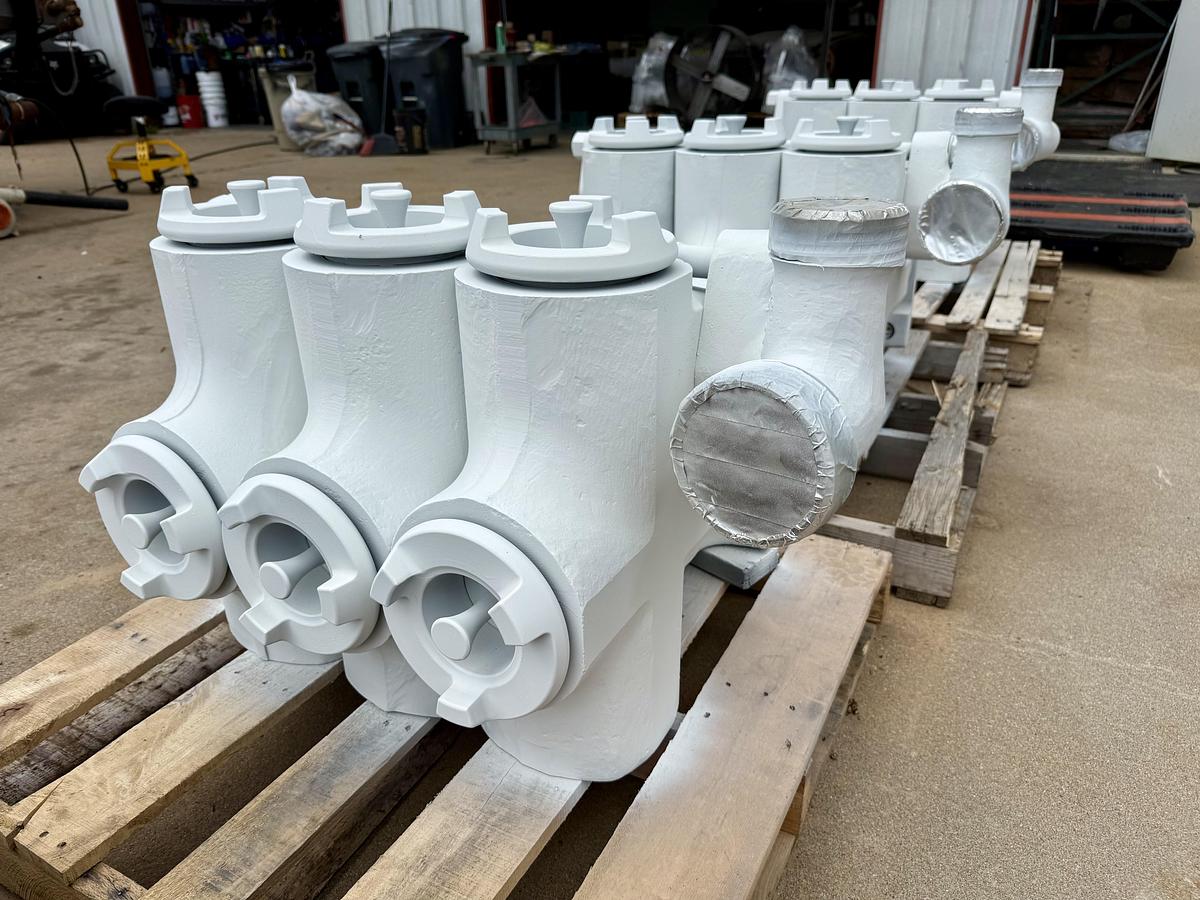 Refurbished HT-400 Triplex Pump Fluid Ends