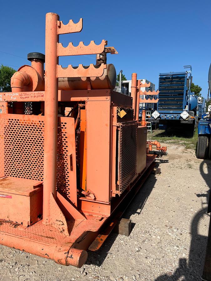 Used Gardner Denver GD TEE "D" Pump Skid