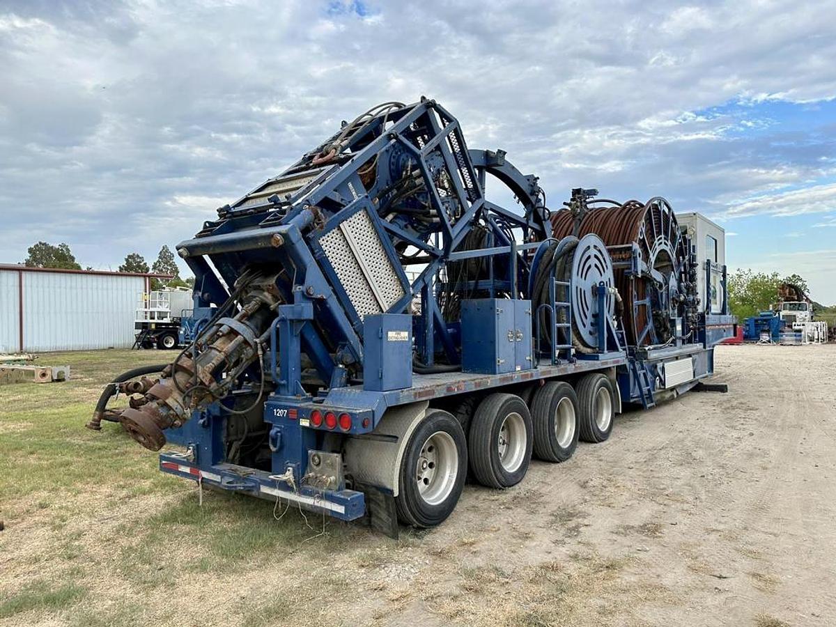 Used 2012 JEREH CTU Trailer With ZRT-80k Injector Head