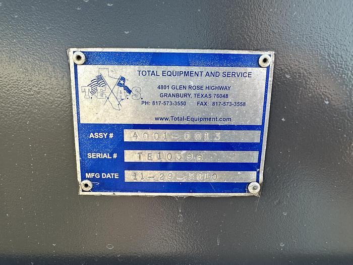 Refurbished 2010 TEAS Twin HT-400 Triplex Fluid Pump Trailer