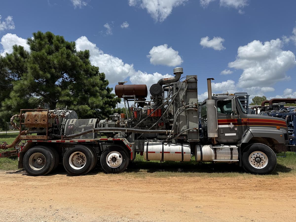 Refurbished 2008 International 1,350HP Bodyload Frac Pumper