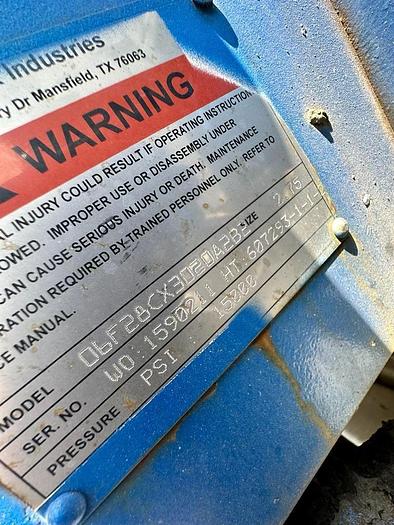 Used 2007 NOV ROLLIGON Twin 600hp Fluid Pumper