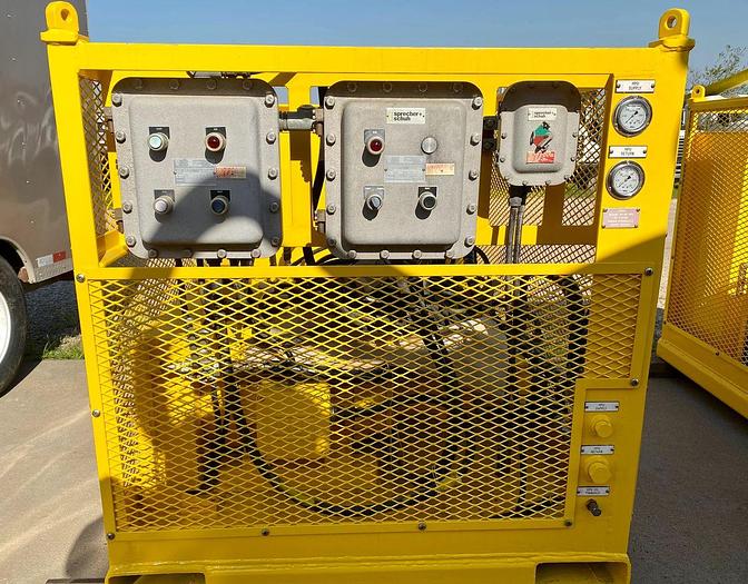 Used Twin 40 HP Offshore Redundant HPU
