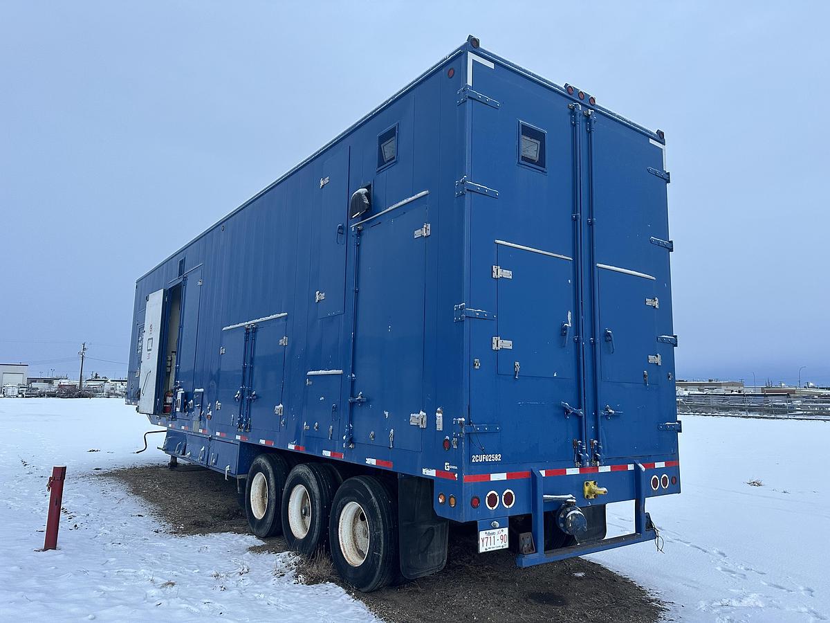 Used 2001 SLB CPS-361 Twin Cementing Skid W/ Arctic Trailer