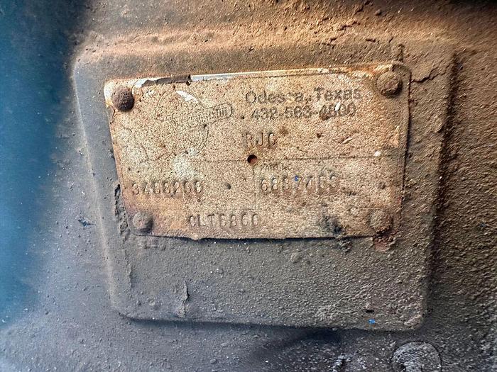 Used 2011 GARDNER DENVER PAH 5K TRIPLEX WELL SERVICE PUMP SKID