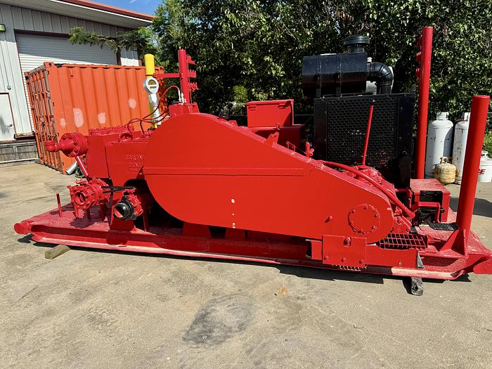 Used 2006 Gardner Denver TEE Triplex Pump Skid