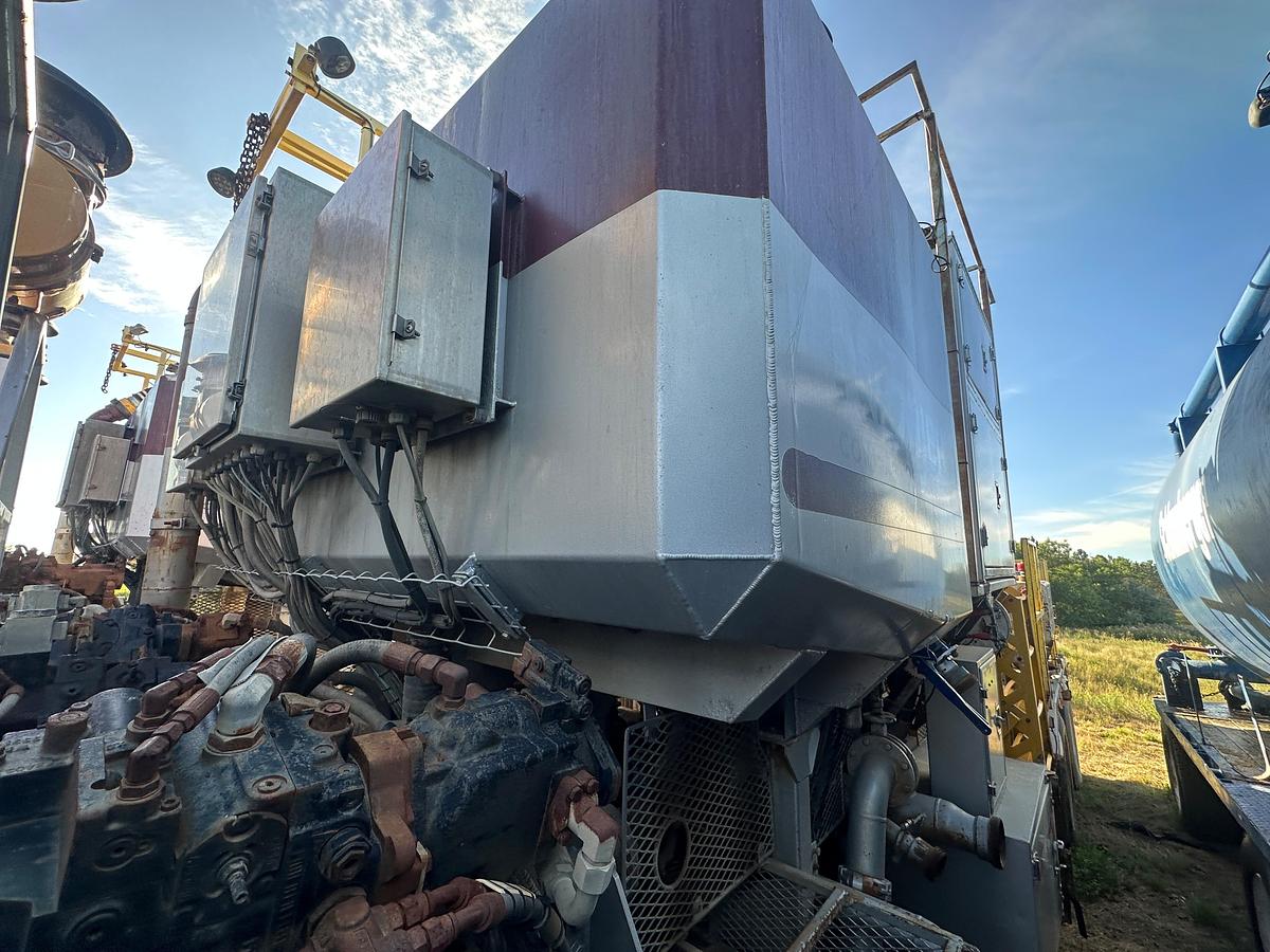 Used 2012 SANJEL TWIN 1200HP CEMENT PUMPER