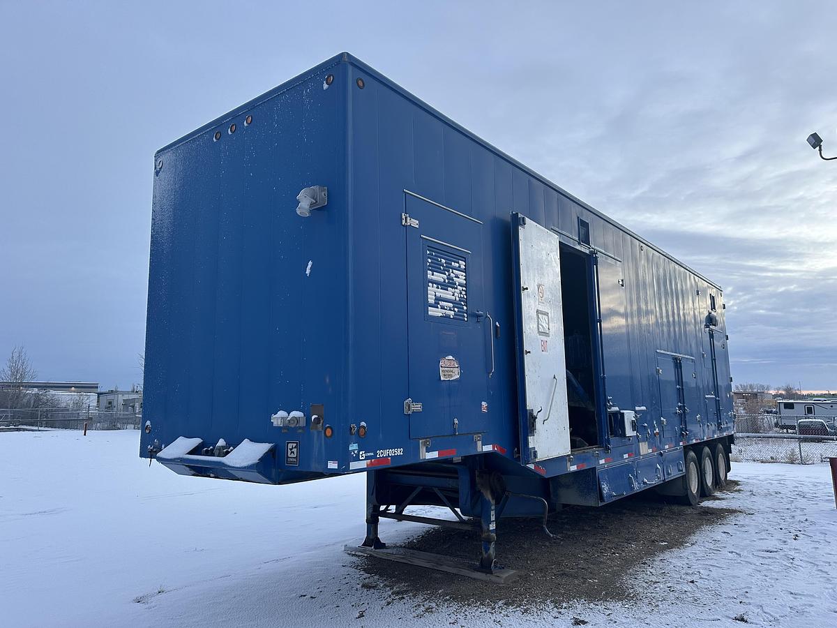Used 2001 SLB CPS-361 Twin Cementing Skid W/ Arctic Trailer