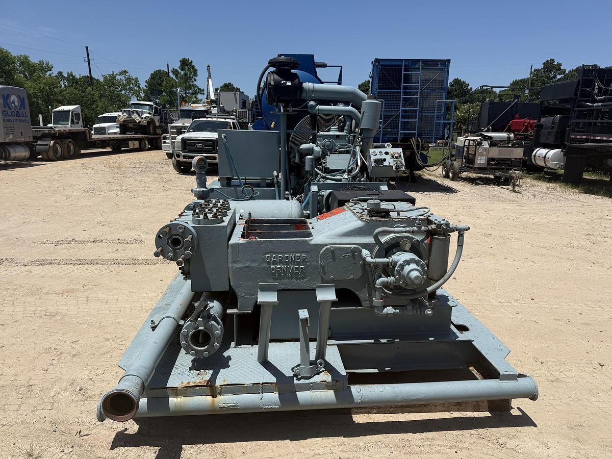 Used Gardner Denver GD TEE "D" Pump Skid
