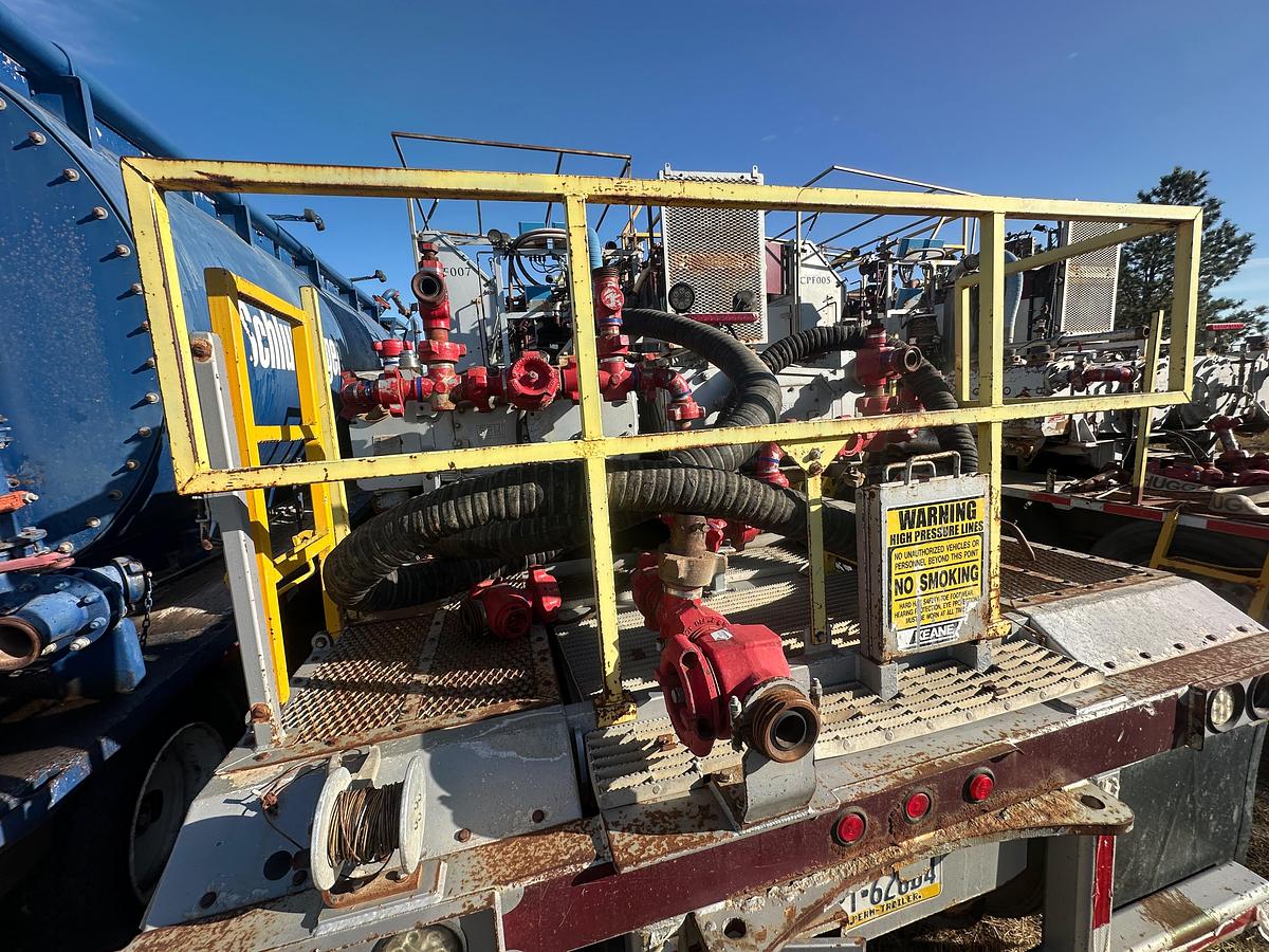 Used 2012 SANJEL TWIN 1200HP CEMENT PUMPER