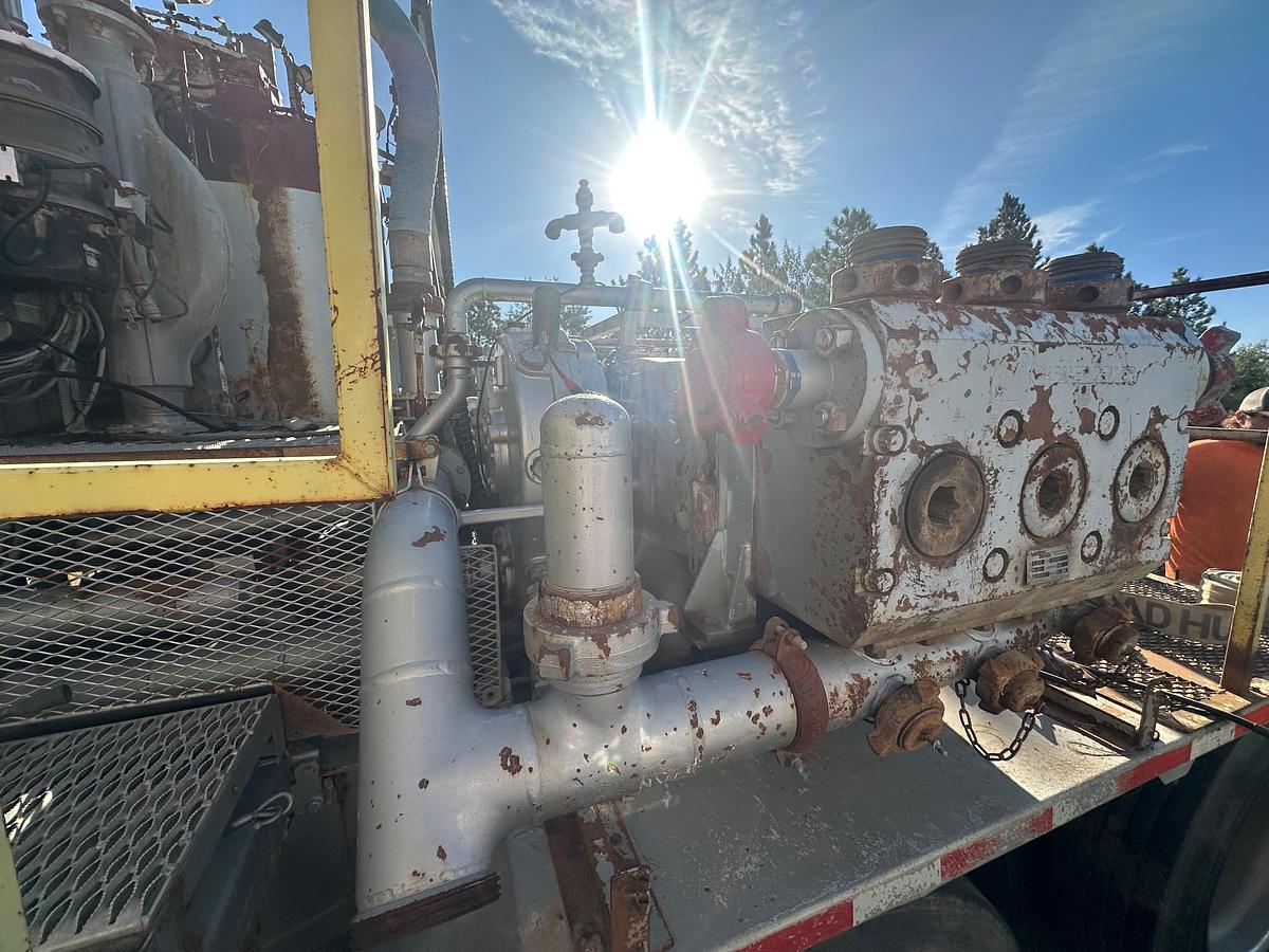 Used 2012 SANJEL TWIN 1200HP CEMENT PUMPER