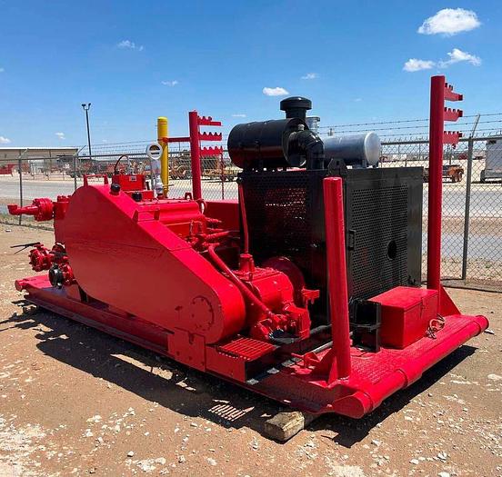 Used 2006 Gardner Denver TEE Triplex Pump Skid
