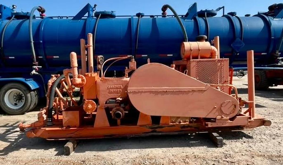 Used Gardner Denver GD TEE "D" Pump Skid