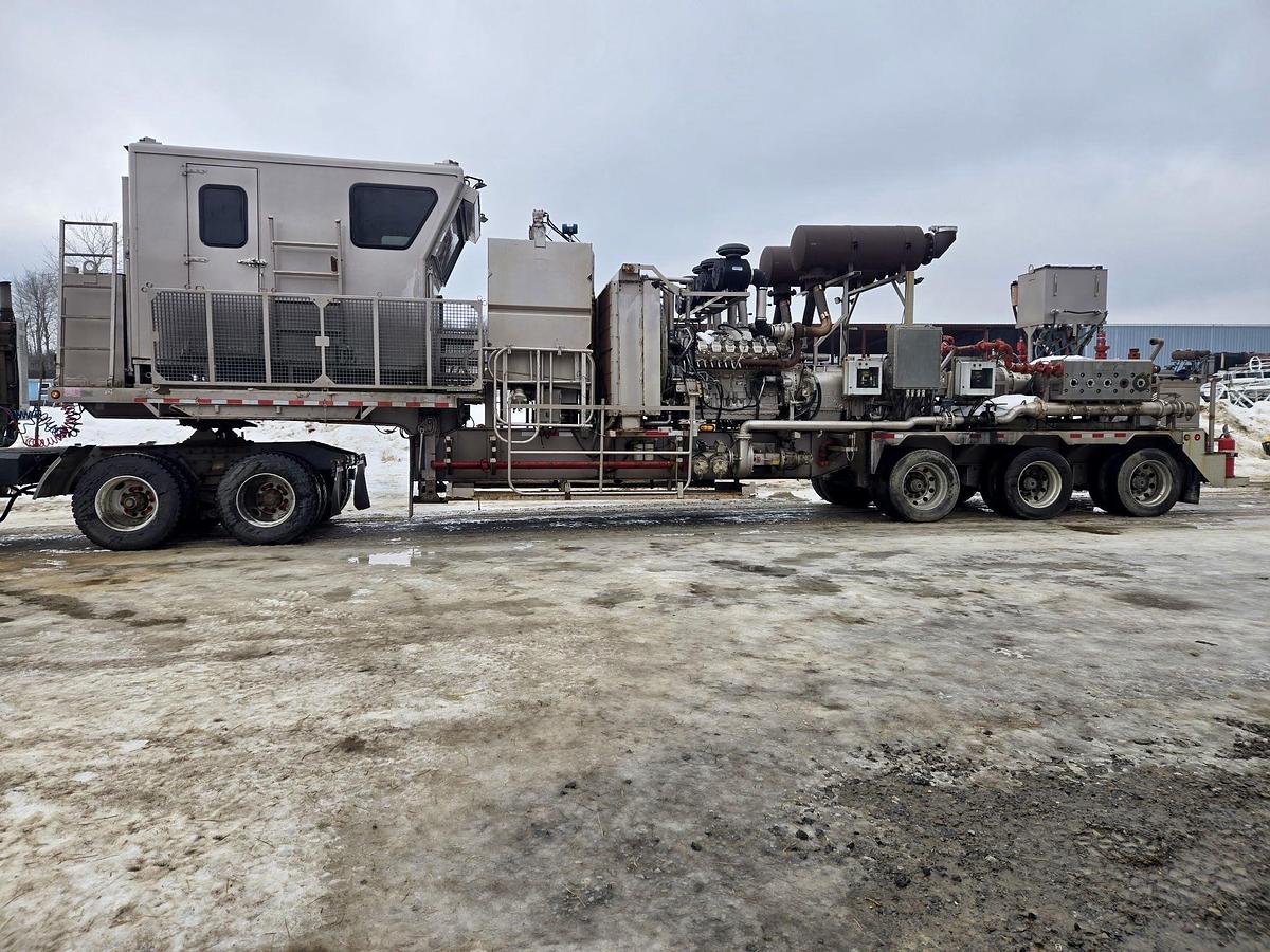 Used 2012 TEAS TWIN QUINT PUMP TRAILER